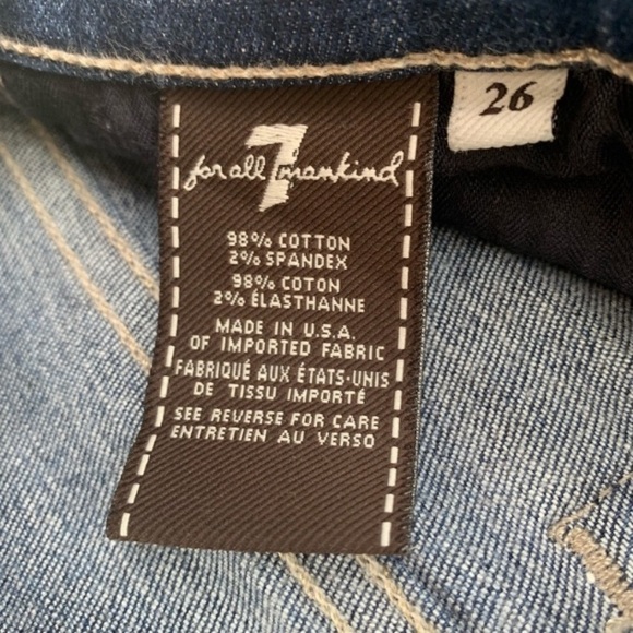 7 FOR ALL MANKIND Jeans - Size 26 - Picture 9 of 11